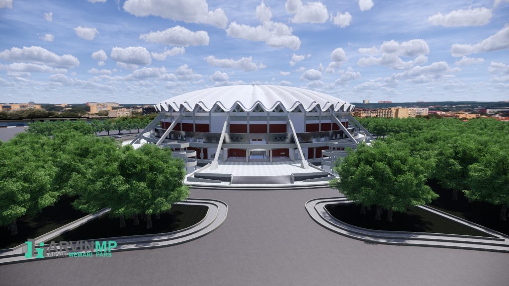 سالن ورزشی 6000 نفری گرگان