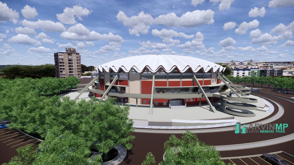 سالن ورزشی 6000 نفری گرگان