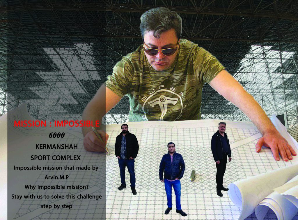 سالن ورزشی ۶۰۰۰ نفری کرمانشاه